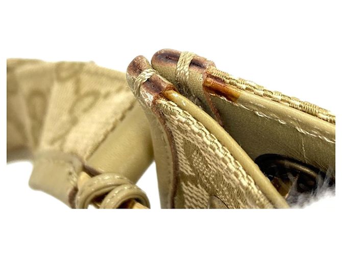 Borsa a Spalla Gucci GG Canvas Beige - vista 13