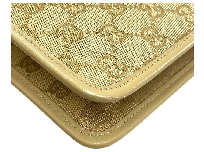 Borsa a Spalla Gucci GG Canvas Beige - vista 18