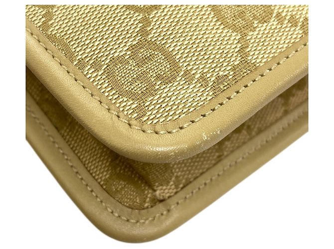 Borsa a Spalla Gucci GG Canvas Beige - vista 19