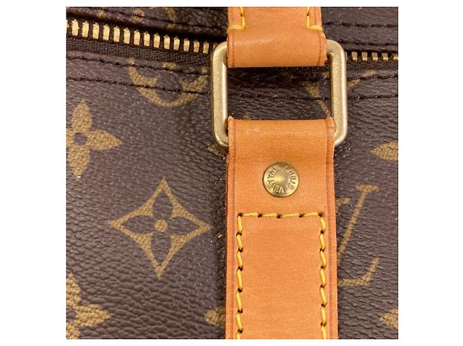 Borsa Boston Keepall 55 Monogram Louis Vuitton Monogramma - vista 17