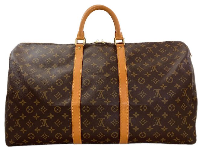 Borsa Boston Keepall 55 Monogram Louis Vuitton Monogramma - vista 2