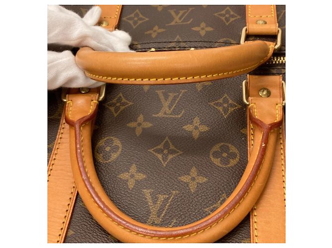 Borsa Boston Keepall 55 Monogram Louis Vuitton Monogramma - vista 21