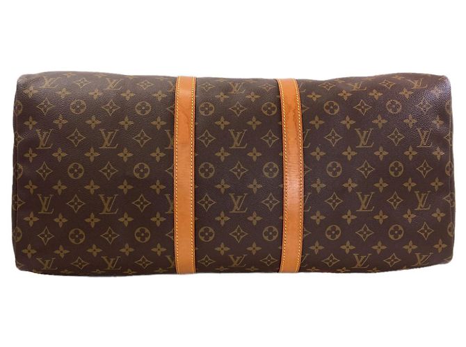 Borsa Boston Keepall 55 Monogram Louis Vuitton Monogramma - vista 4