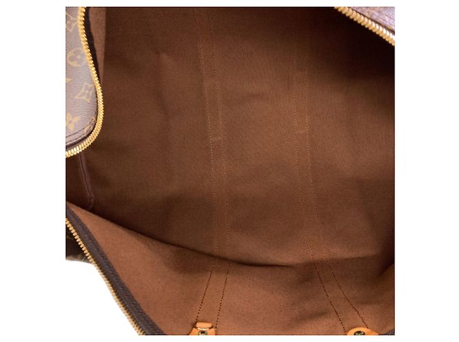 Borsa Boston Keepall 55 Monogram Louis Vuitton Monogramma - vista 5