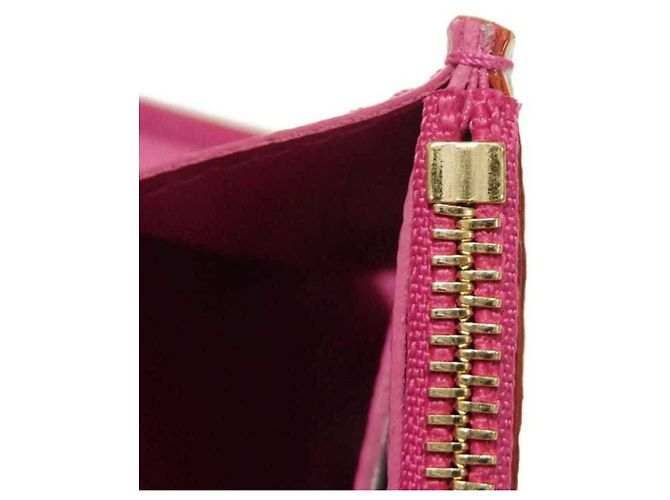 Louis Vuitton Monogram Multicolore Bi-fold Wallet Pink White - view 11