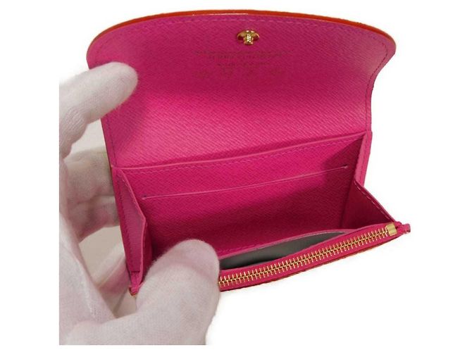 Louis Vuitton Monogram Multicolore Bi-fold Wallet Pink White - view 5