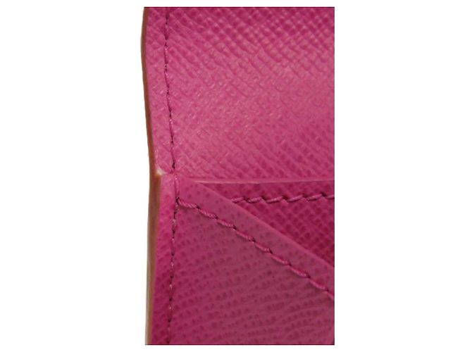 Louis Vuitton Monogram Multicolore Bi-fold Wallet Pink White - view 8