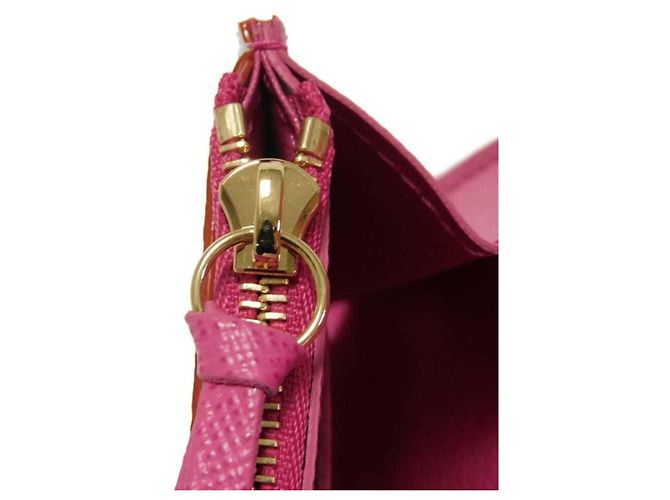 Louis Vuitton Monogram Multicolore Bi-fold Wallet Pink White - view 9