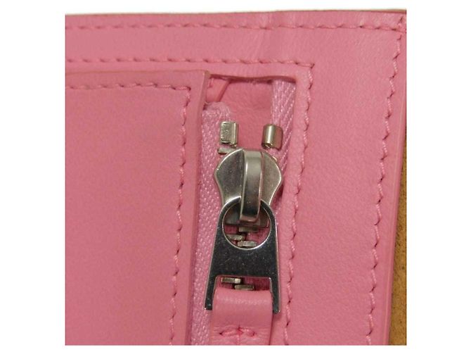 Billetera Bifold Roja Intrecciato Bottega Veneta - vista 15