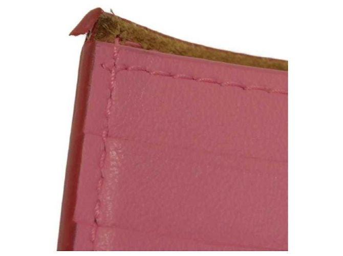 Billetera Bifold Roja Intrecciato Bottega Veneta - vista 9