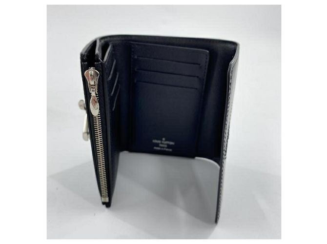 Twist Billetera tri-fold de cuero Epi Louis Vuitton Negro - vista 5