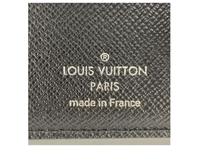 Twist Billetera tri-fold de cuero Epi Louis Vuitton Negro - vista 6