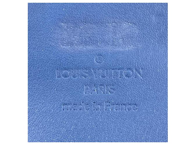 Cartera Larga Damier Infini Louis Vuitton Azul - vista 6