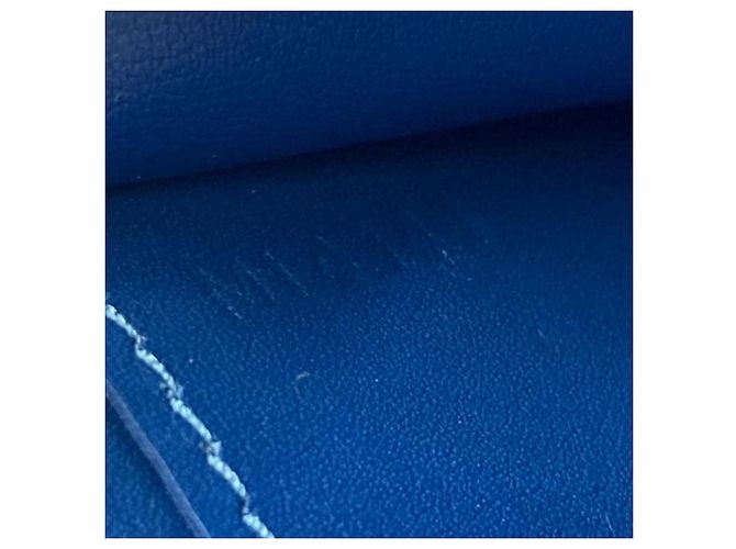 Cartera Larga Damier Infini Louis Vuitton Azul - vista 7