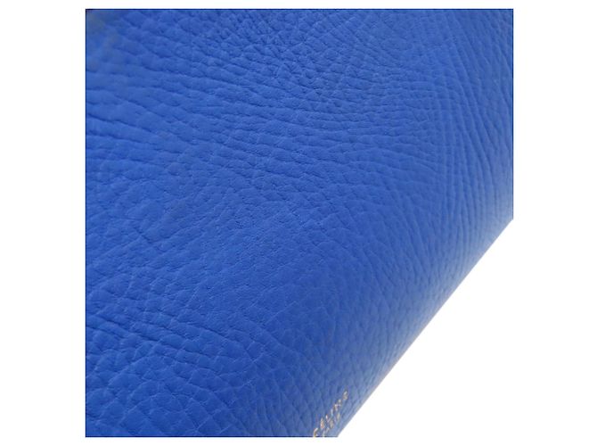 Belt Bag Céline Borsa Celine 2 in 1 in pelle di vitello Marrone Nero Blu - vista 15