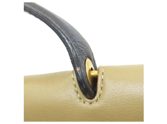 Belt Bag Céline Borsa Celine 2 in 1 in pelle di vitello Marrone Nero Blu - vista 25