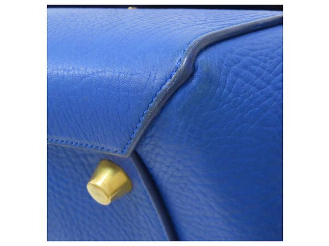Belt Bag Céline Borsa Celine 2 in 1 in pelle di vitello Marrone Nero Blu - vista 29