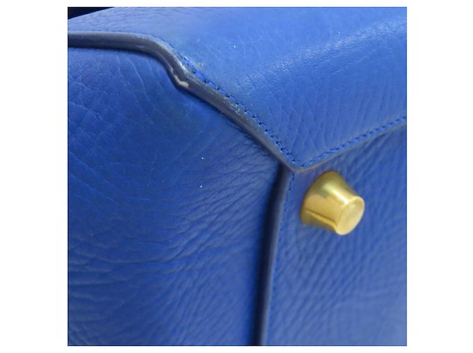 Belt Bag Céline Borsa Celine 2 in 1 in pelle di vitello Marrone Nero Blu - vista 30