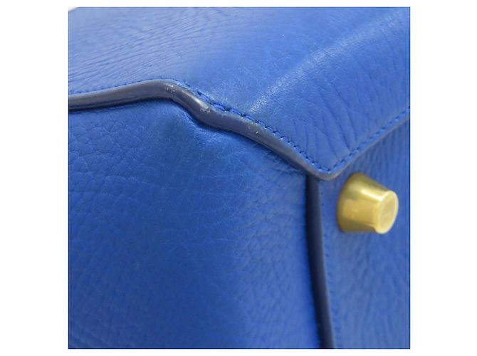 Belt Bag Céline Borsa Celine 2 in 1 in pelle di vitello Marrone Nero Blu - vista 32