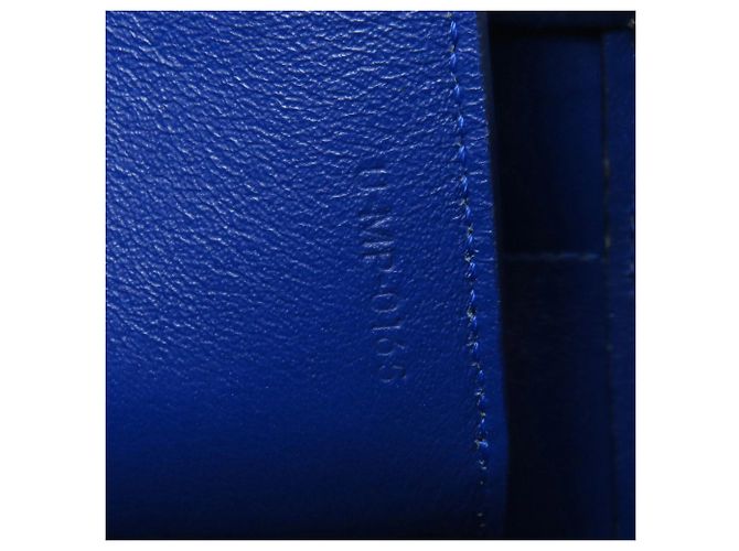 Belt Bag Céline Borsa Celine 2 in 1 in pelle di vitello Marrone Nero Blu - vista 7