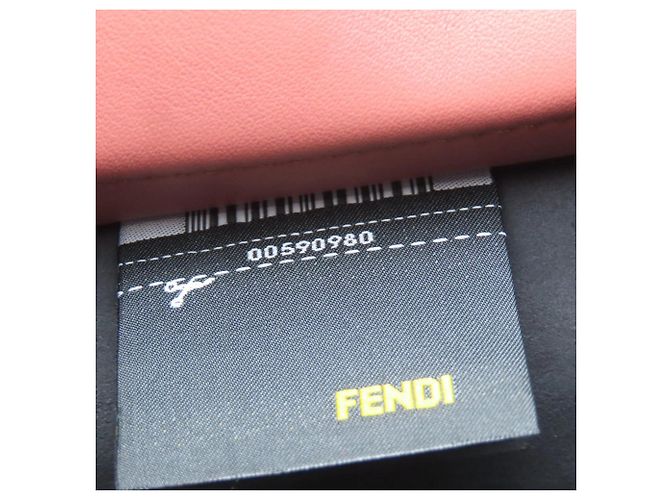 Fendi Leder Tote Bag Pink - Ansicht 9