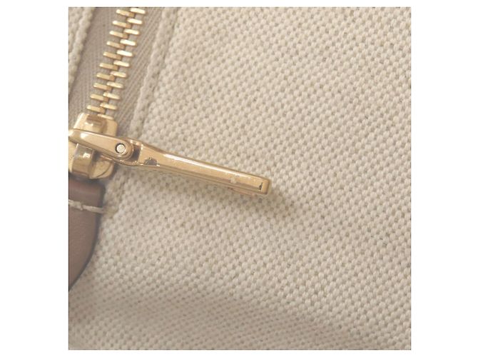 Prada 1BG355 Logo Tote Bag Weiß Canvas - Ansicht 14