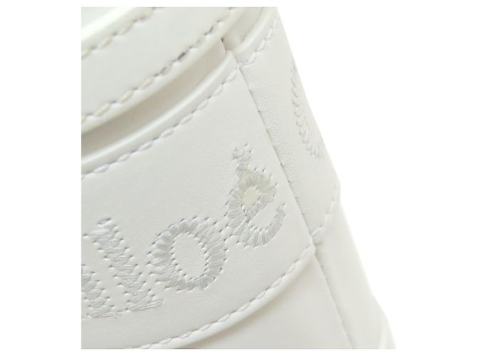 Borsa Chloé Woody Mini 2 in 1 Bianco - vista 12