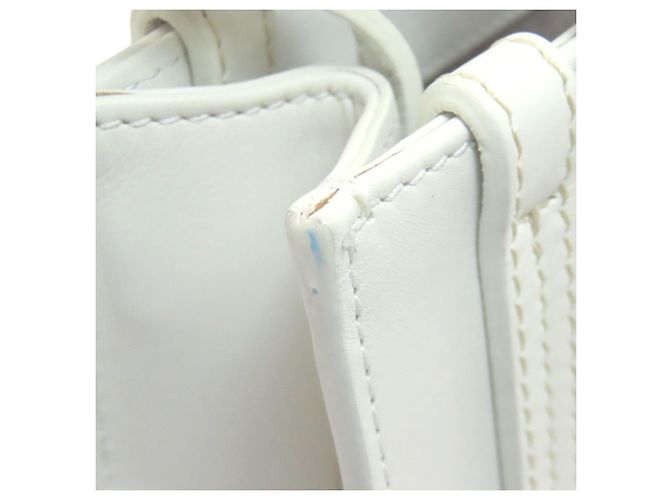 Borsa Chloé Woody Mini 2 in 1 Bianco - vista 13
