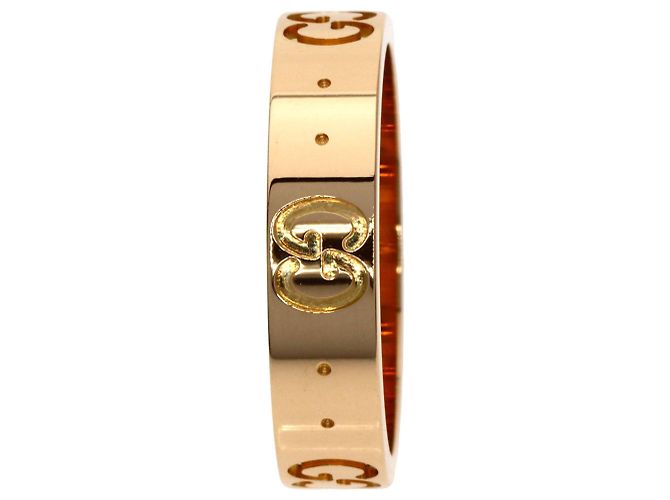 Anello Gucci Icon #8 in oro rosa 18K D'oro - vista 3
