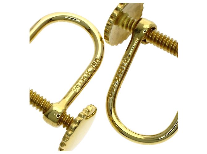 Tiffany & Co Orecchini Tiffany Bean in oro giallo 18K D'oro - vista 3
