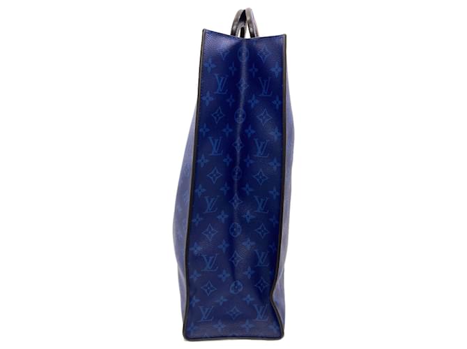 Borsa Louis Vuitton Pacific Split Blu Monogramma - vista 3