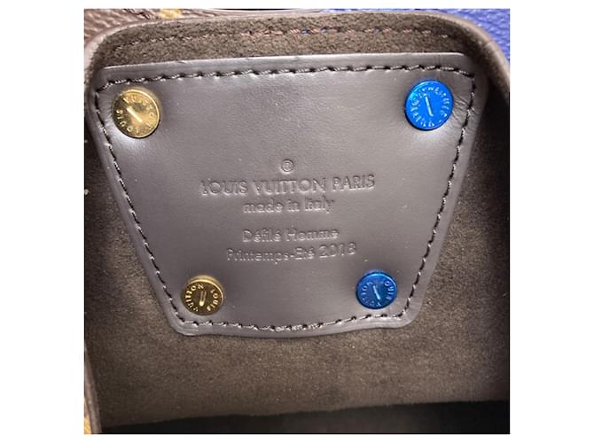 Borsa Louis Vuitton Pacific Split Blu Monogramma - vista 6