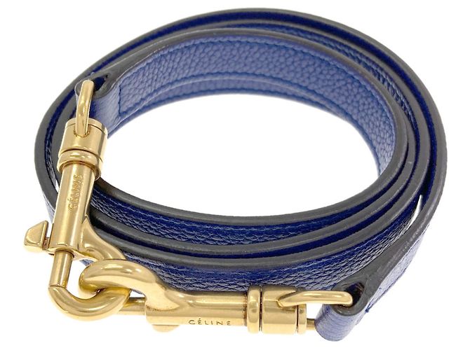Céline Borsa a mano Celine Luggage Nano 2 in 1 Blu - vista 8
