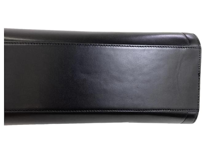 Céline Borsa in pelle Celine Triomphe Nero - vista 14
