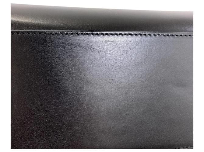 Céline Borsa in pelle Celine Triomphe Nero - vista 16