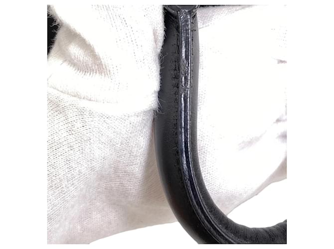 Céline Borsa in pelle Celine Triomphe Nero - vista 18