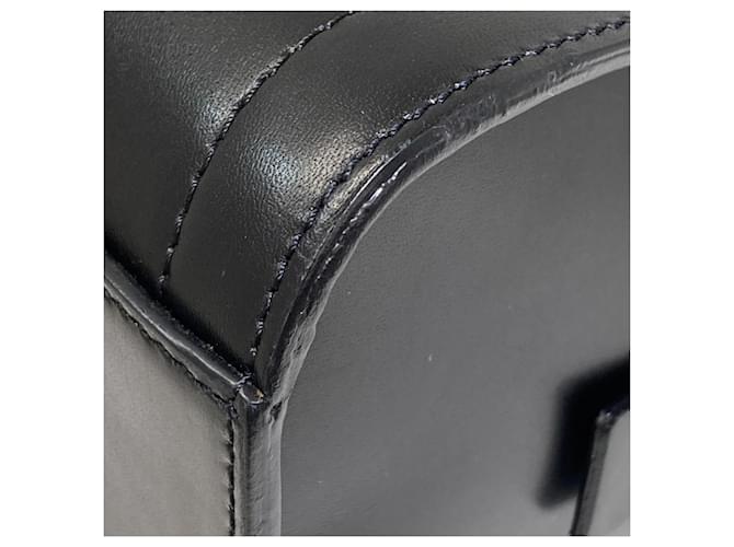 Céline Borsa in pelle Celine Triomphe Nero - vista 19