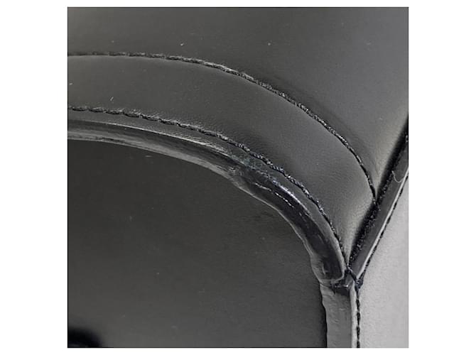 Céline Borsa in pelle Celine Triomphe Nero - vista 20