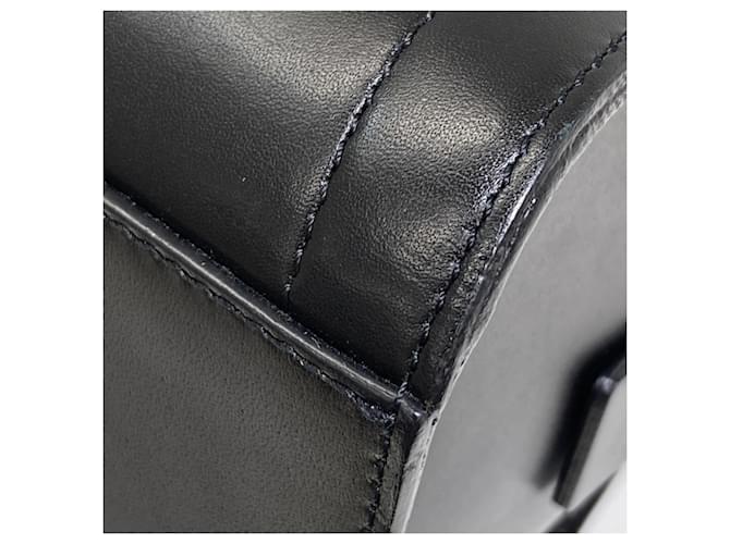 Céline Borsa in pelle Celine Triomphe Nero - vista 21
