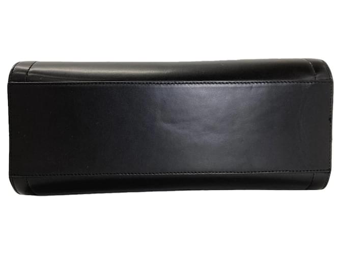 Céline Borsa in pelle Celine Triomphe Nero - vista 4