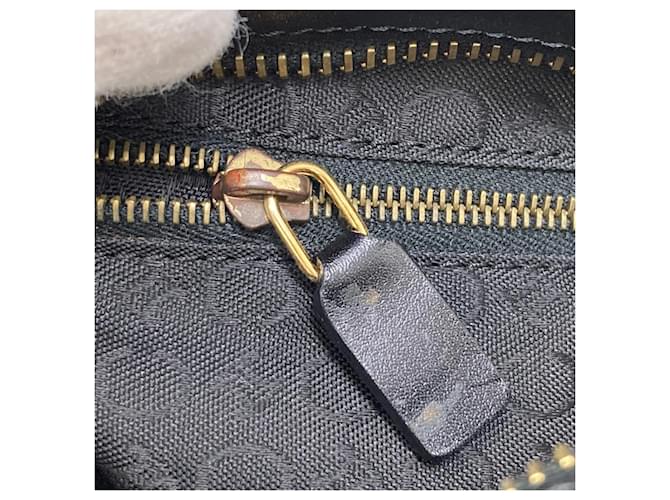 Céline Borsa in pelle Celine Triomphe Nero - vista 9