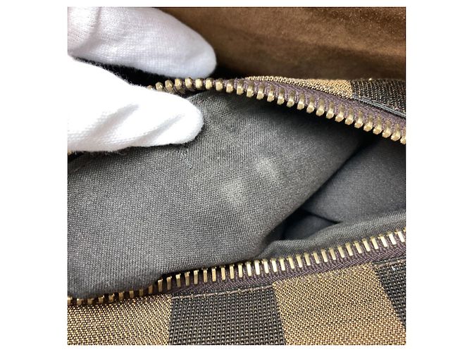 Borsa Fendi Peekaboo 2 in turchese - vista 13