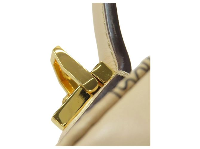 Borsa a mano MCM Vanity 2 vie Beige - vista 16
