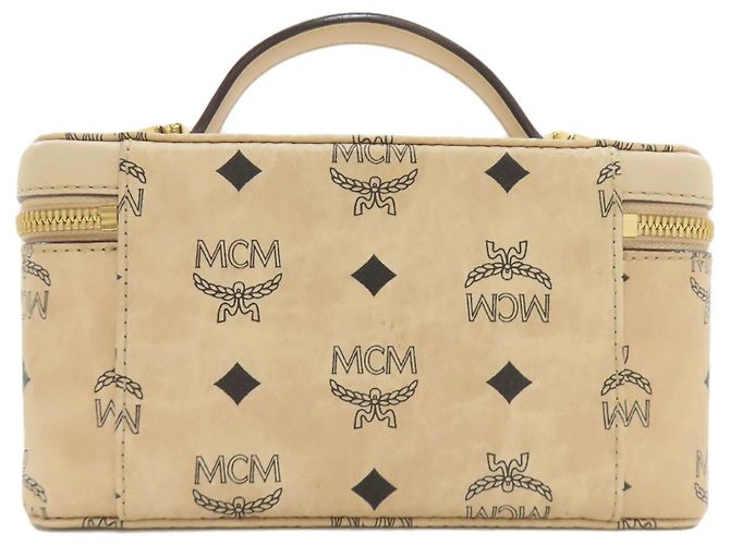 Borsa a mano MCM Vanity 2 vie Beige - vista 2