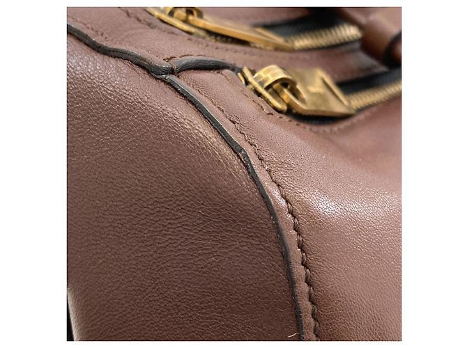 Borsa 2 in 1 Céline in pelle marrone - vista 15