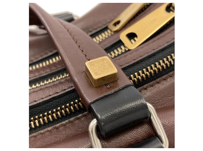 Borsa 2 in 1 Céline in pelle marrone - vista 16