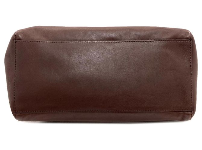 Borsa 2 in 1 Céline in pelle marrone - vista 4