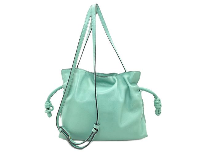Borsa a Spalla Flamenco Loewe Verde - vista 2