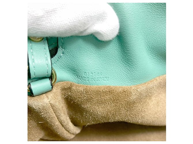 Borsa a Spalla Flamenco Loewe Verde - vista 7