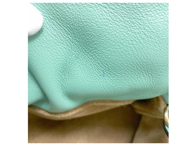 Borsa a Spalla Flamenco Loewe Verde - vista 9